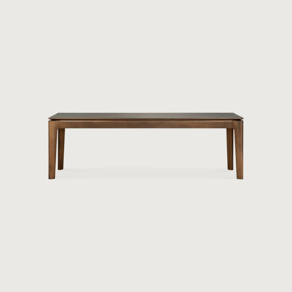 Banc Bok en teck massif teinté brun - 146x35x46 cm Ethnicraft