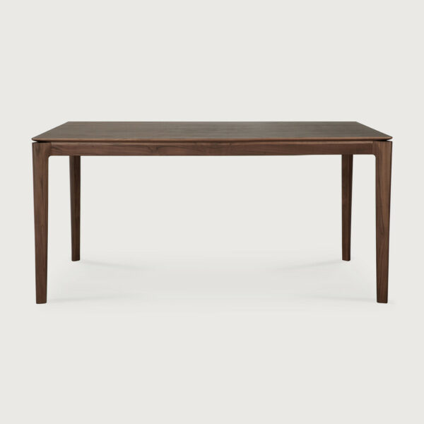 Table Bok en teck vernis brun 160 x 80 x H 76 cm Ethnicraft