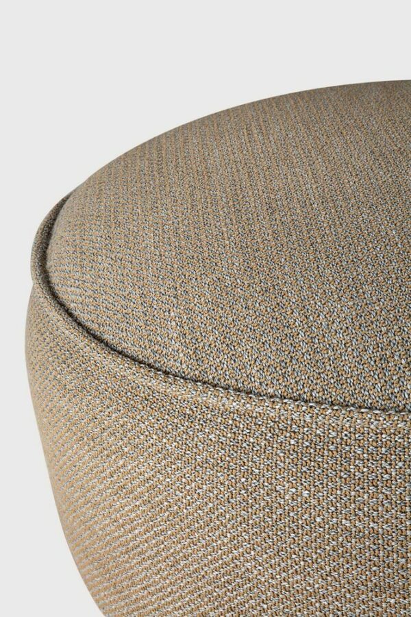 Pouf/Repose pieds Donut XL outdoor - mocha 80 x 80 x H 43 cm Ethnicraft