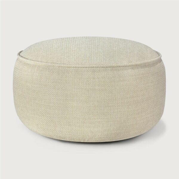 Pouf/Repose pieds Donut outdoor - naturel 80 x 80 x H 43 cm Ethnicraft