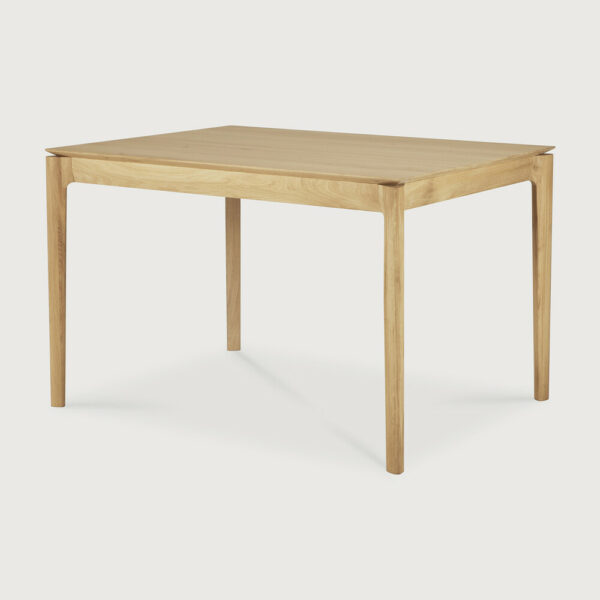 Table à rallonge Bok en chêne 120/180 x 90 x H 76 cm - Ethnicraft – Image 6