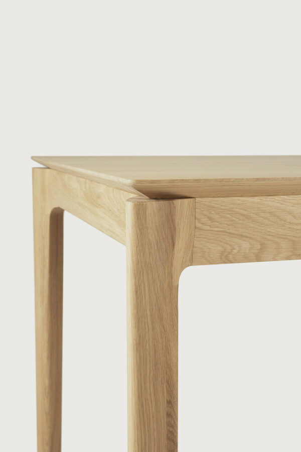 Table à rallonge Bok en chêne 120/180 x 90 x H 76 cm - Ethnicraft – Image 7